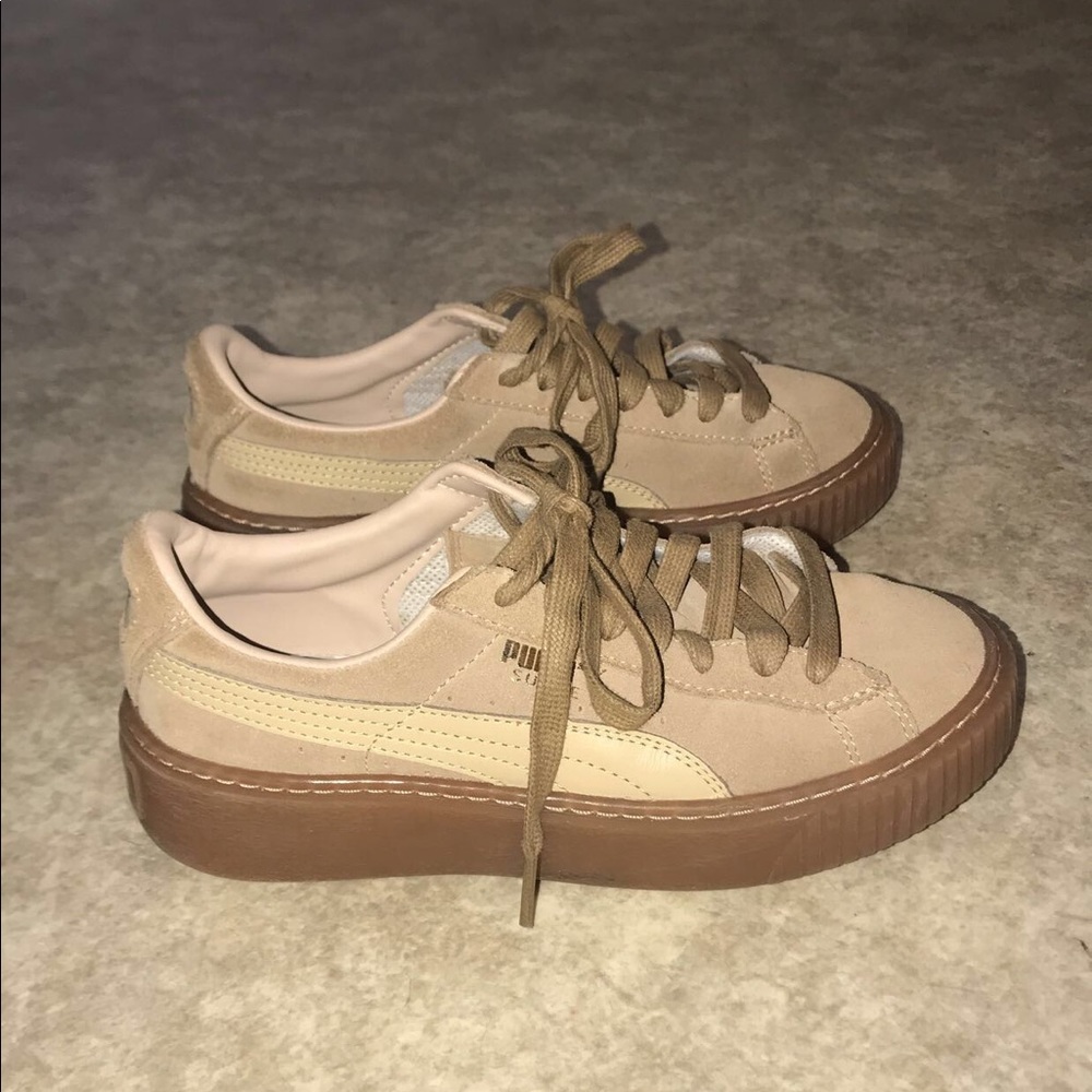 Puma Rihanna Fenty Tan Shoe